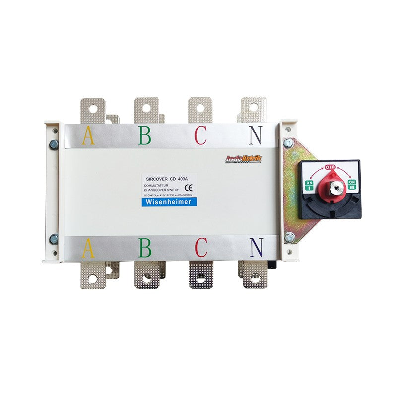 Wisenheimer Change Over Switch 4 Pole 400 Ampere COS Ohm Saklar Manual