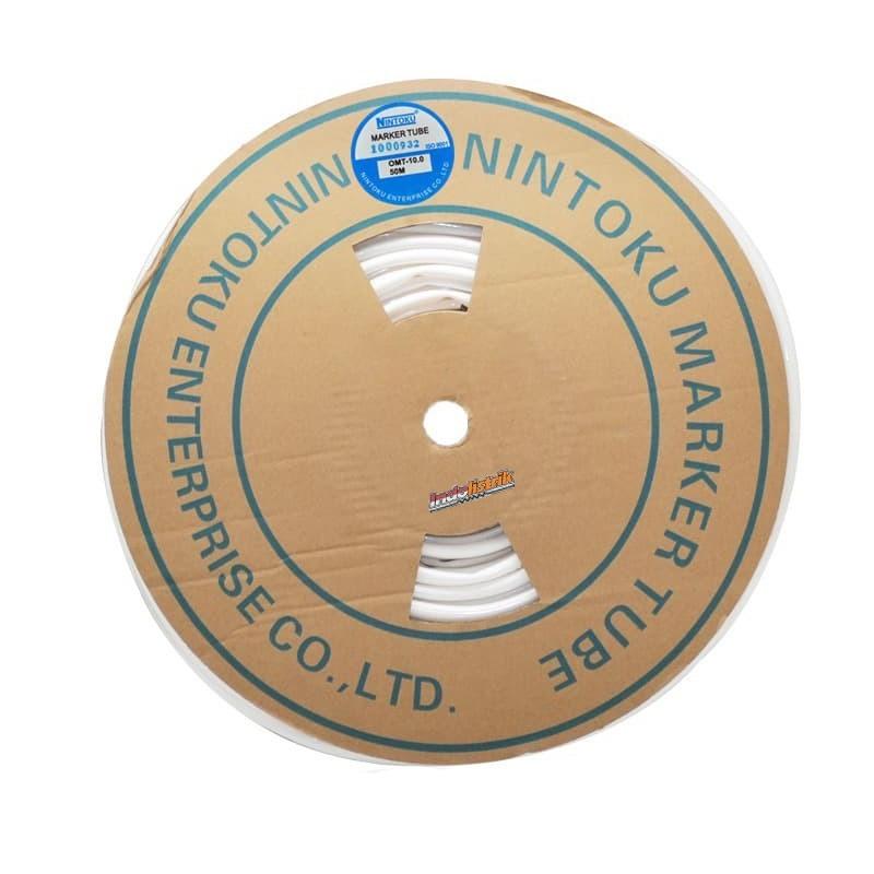 Nintoku Kabel Marker Tube OMT 4.5 200Mtr/Roll Putih