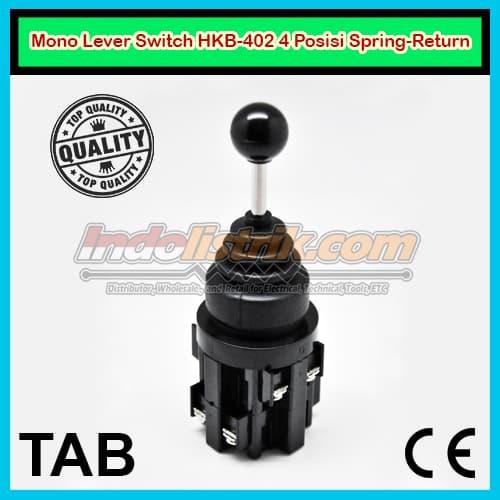 TAB Mono lever Switch HKB 402 4 Posisi Spring-Return