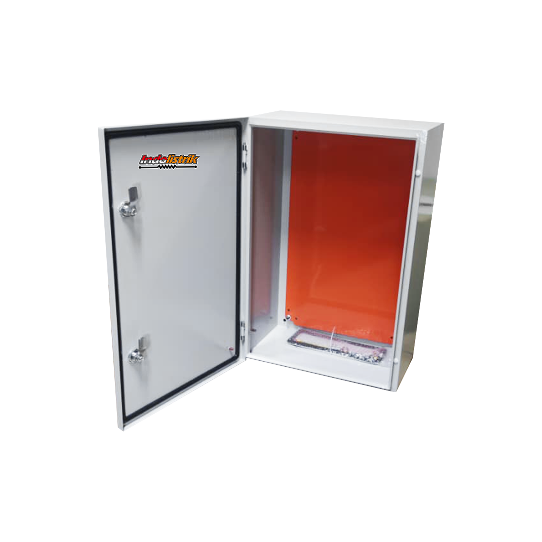 Promo Spesial! Durabox Box Panel Indoor SIW 40x60x25 Base Plate Orange + GRATIS 3 Pilot Lamp LED 22mm Body Abu AD22-22DS TAB