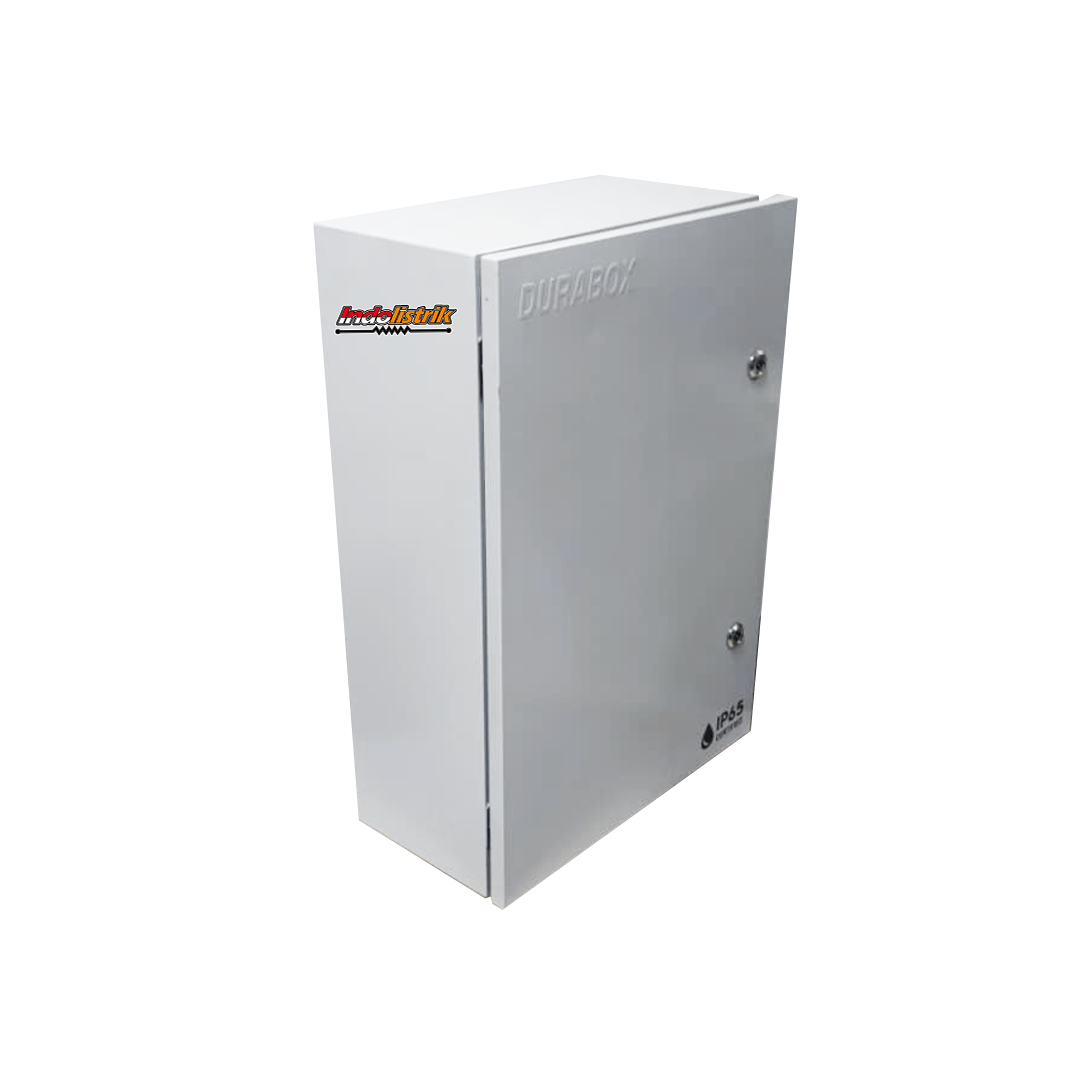 Promo Spesial! Durabox Box Panel Indoor SIW 40x60x20 Base Plate Orange + GRATIS 3 Pilot Lamp LED 22mm Body Abu AD22-22DS TAB