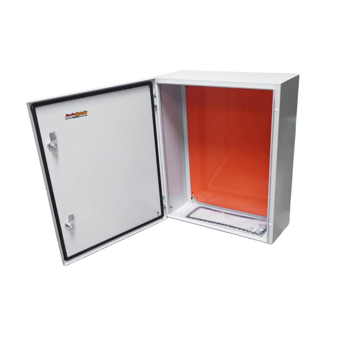 Promo Spesial! Durabox Box Panel Indoor SIW 50x60x20 Base Plate Orange + GRATIS 3 Pilot Lamp LED 22mm Body Abu AD22-22DS TAB