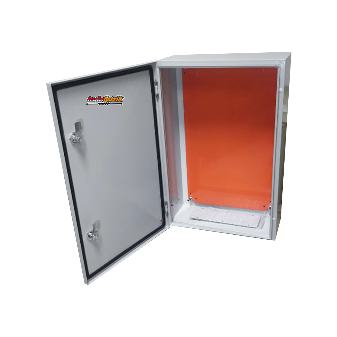 Promo Spesial! Durabox Box Panel Indoor SIW 50x70x20 Base Plate Orange + GRATIS 3 Pilot Lamp LED 22mm Body Abu AD22-22DS TAB