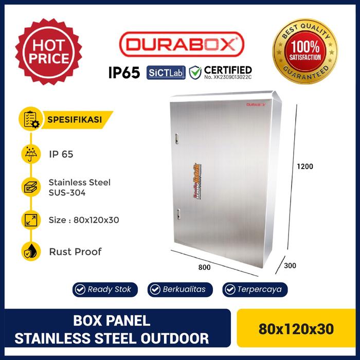 Box Panel Outdoor Topi 80x120x30 Durabox Panel Outdoor SOW-ST