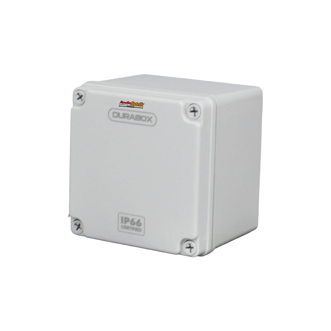 Durabox ABS Junction Box Plastik 125x125x100 mm Abu-abu