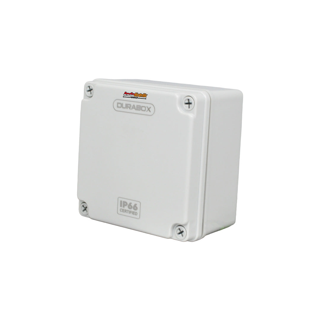 Durabox ABS Junction Box Plastik 125x125x75 mm Abu-abu