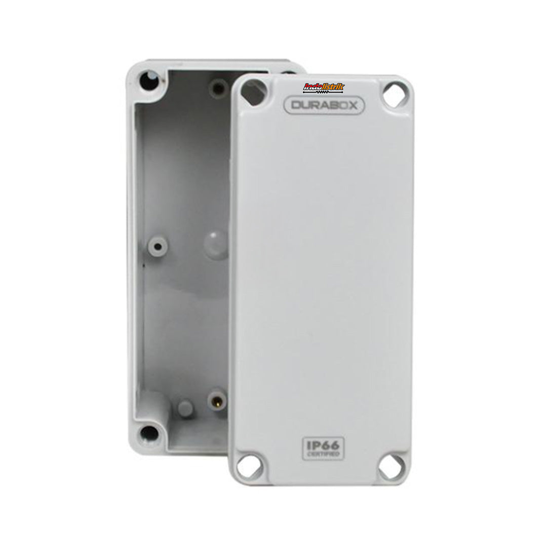 Durabox ABS Plastik Box 80x180x70 mm Abu-abu