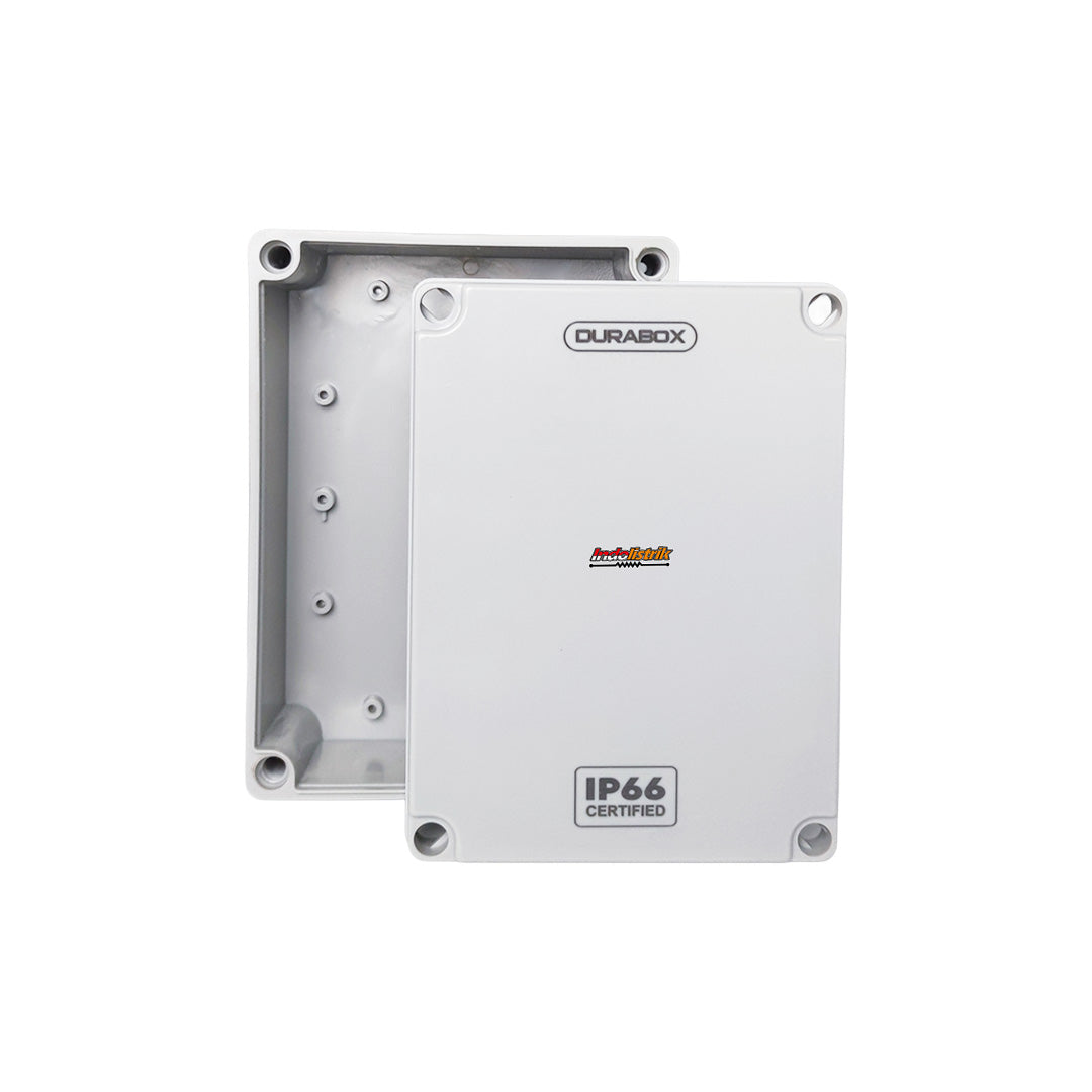 ABS Junction Box Plastik 150x200 x 75 mm Abu-abu Durabox