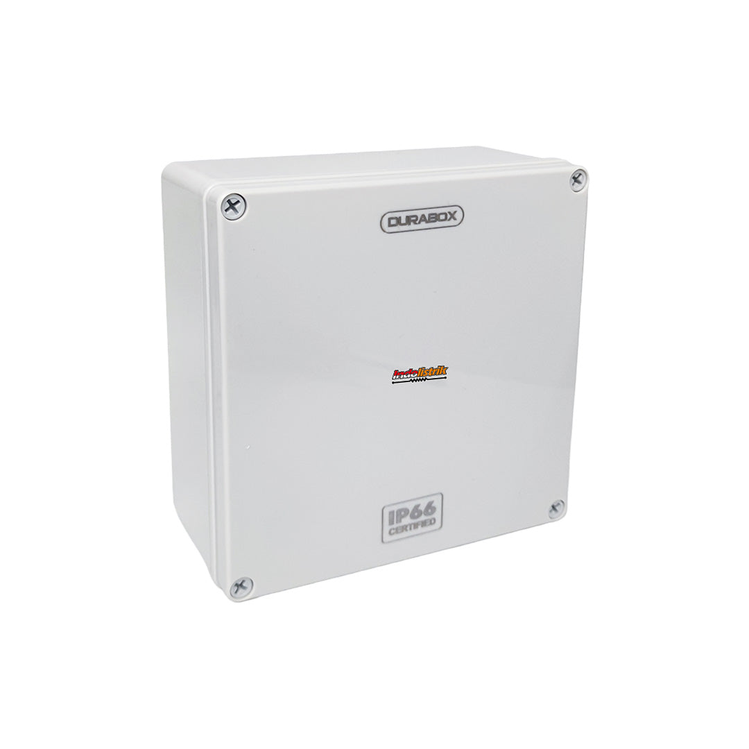 ABS Junction Box Plastik 200x200 x 95 mm Abu-abu Durabox