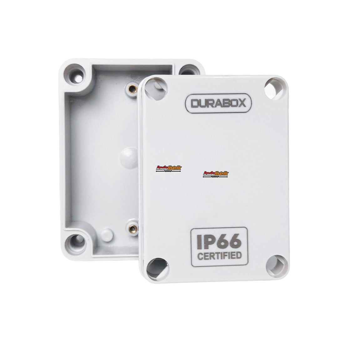 ABS Junction Box Plastik 80x110 x 45 mm Abu-abu Durabox