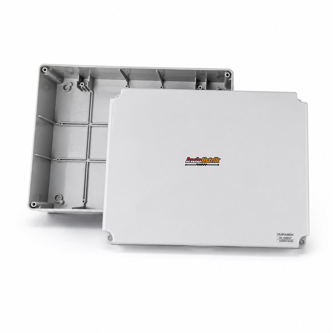 Durabox Junction Box ABS IP56 300x220x120mm Box Panel Listrik Tahan Air