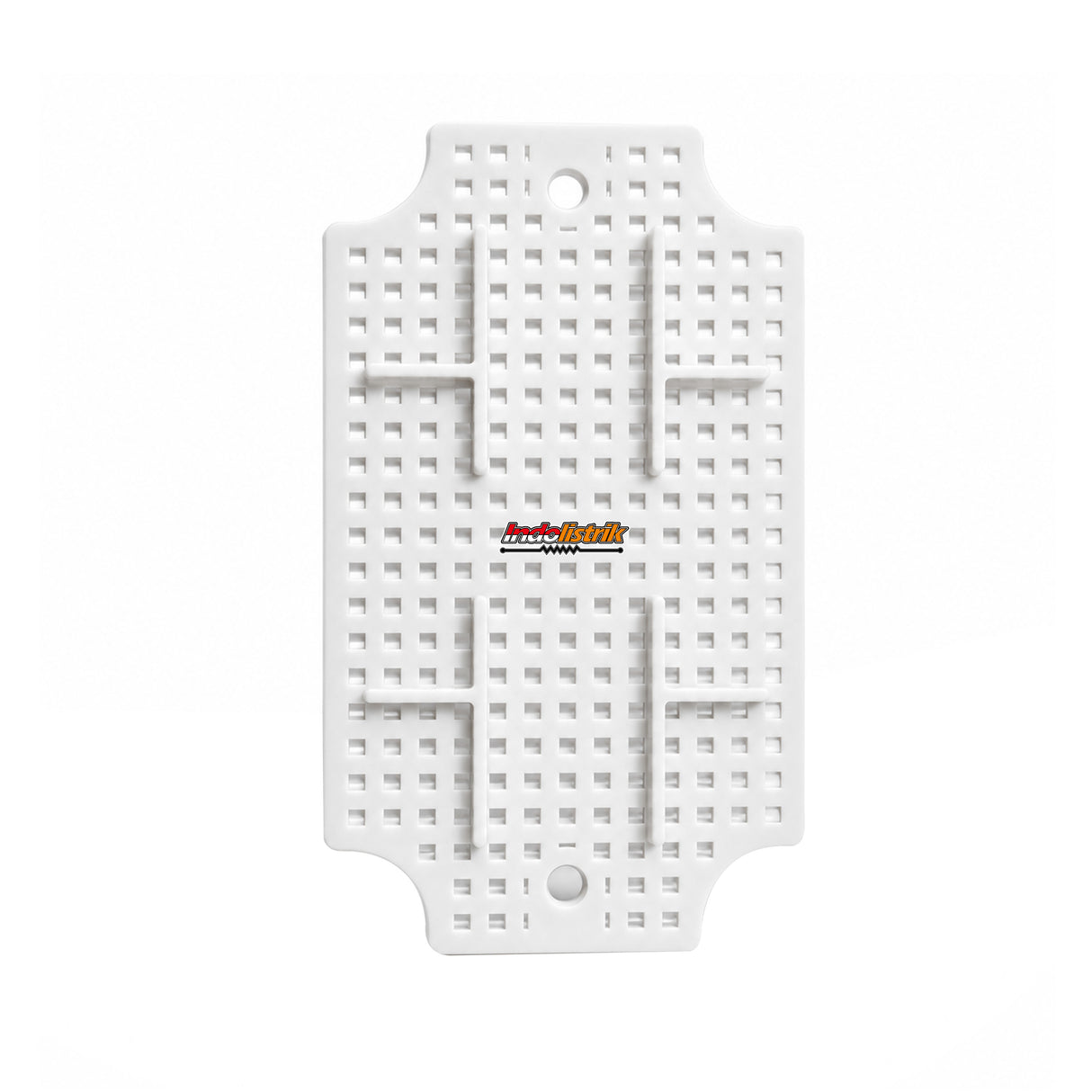 Durabox Tatakan Box Plastik 80x130mm Base Plate Dudukan Junction Box ABS Warna Abu Abu