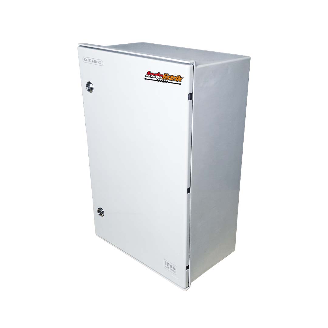 Durabox Box Panel 600x400x230 mm Polyester + Metal IP65 Weatherproof