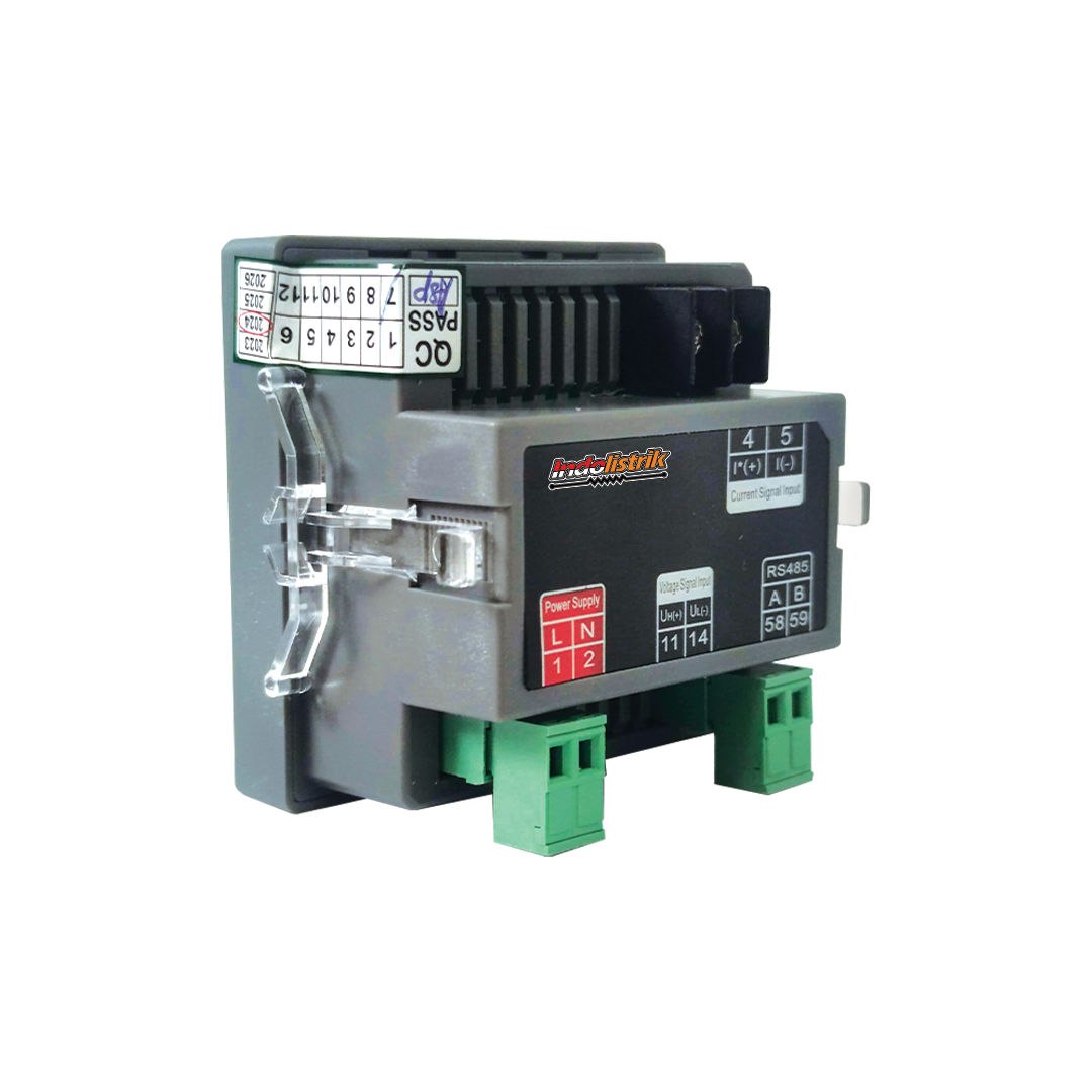 Ampere Meter Digital LED 1 Phase AC 72 x 72 SCN312 TAB