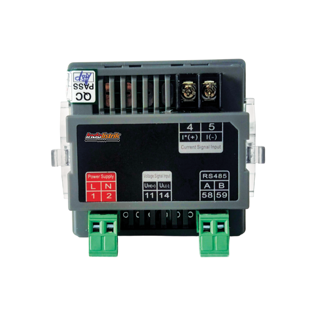 Ampere Meter Digital LED 1 Phase AC 72 x 72 SCN312 TAB