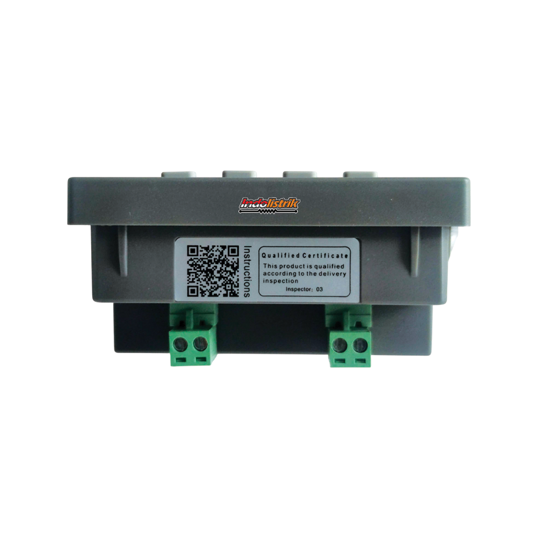 Ampere Meter Digital LED 1 Phase AC 96 x 96 SCN312 TAB