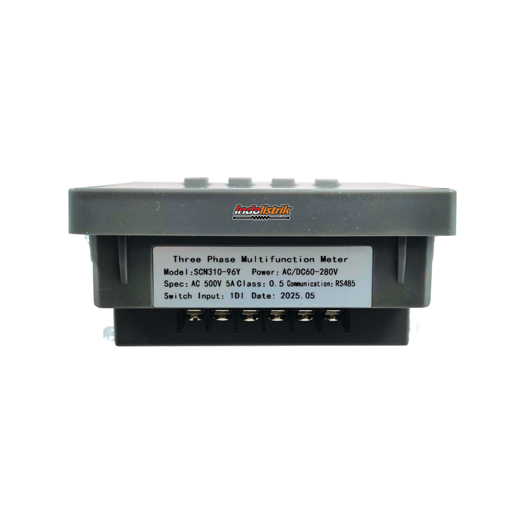 Power Multi Meter Digital LCD 3 Phase 96 x 96 SCN310 TAB