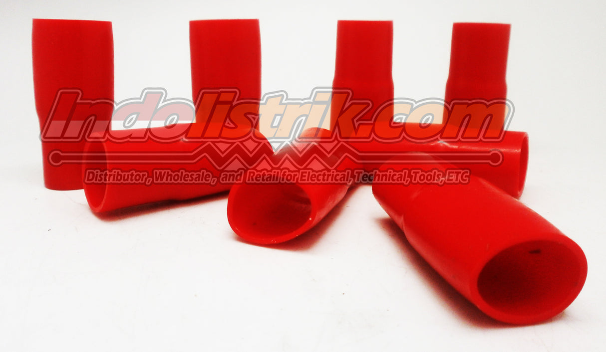 Nintoku Vinyl End Cap V150 Merah