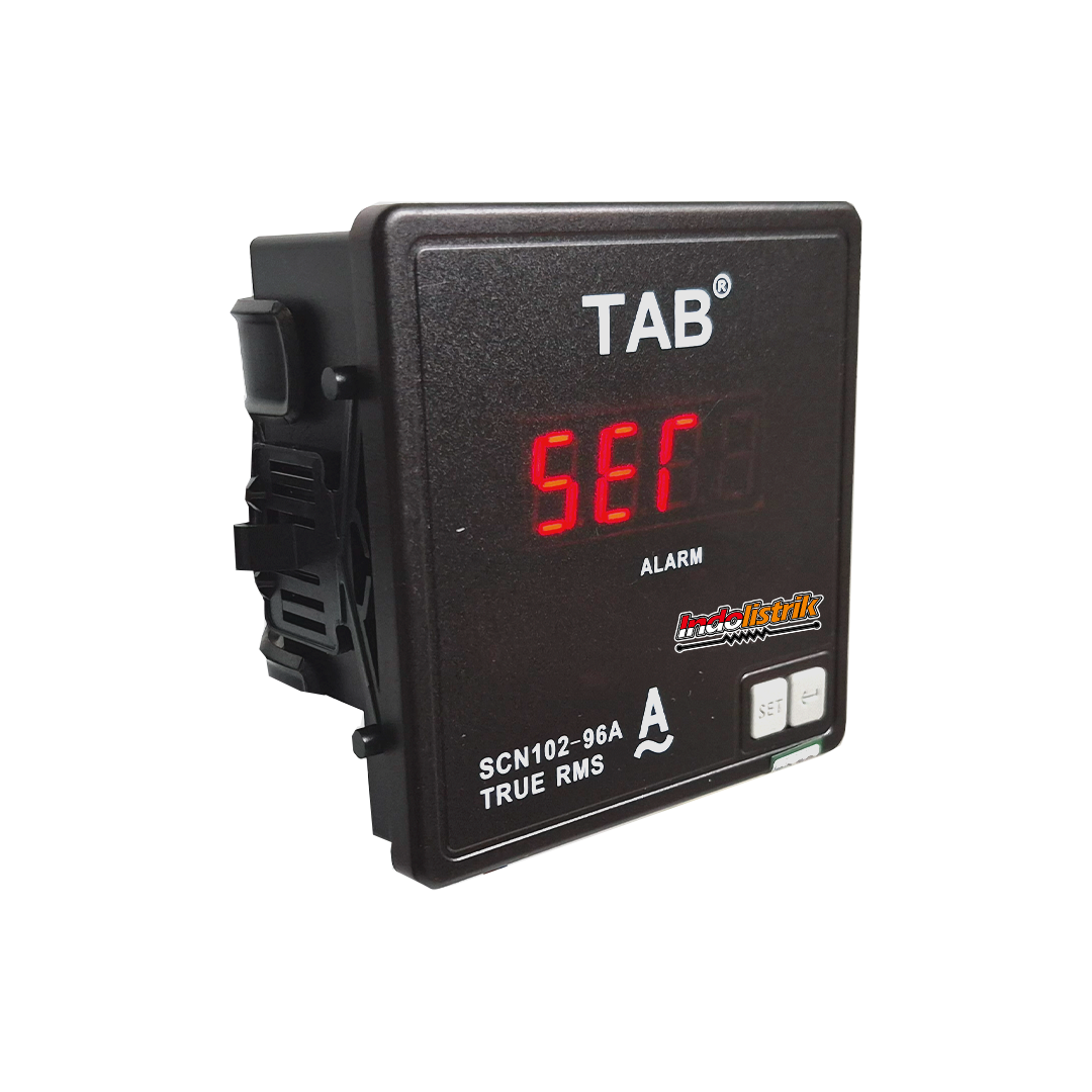 TAB Digital Amperemeter AC 10mA-6A 96x96mm Panel Meter True RMS SCN102-96A