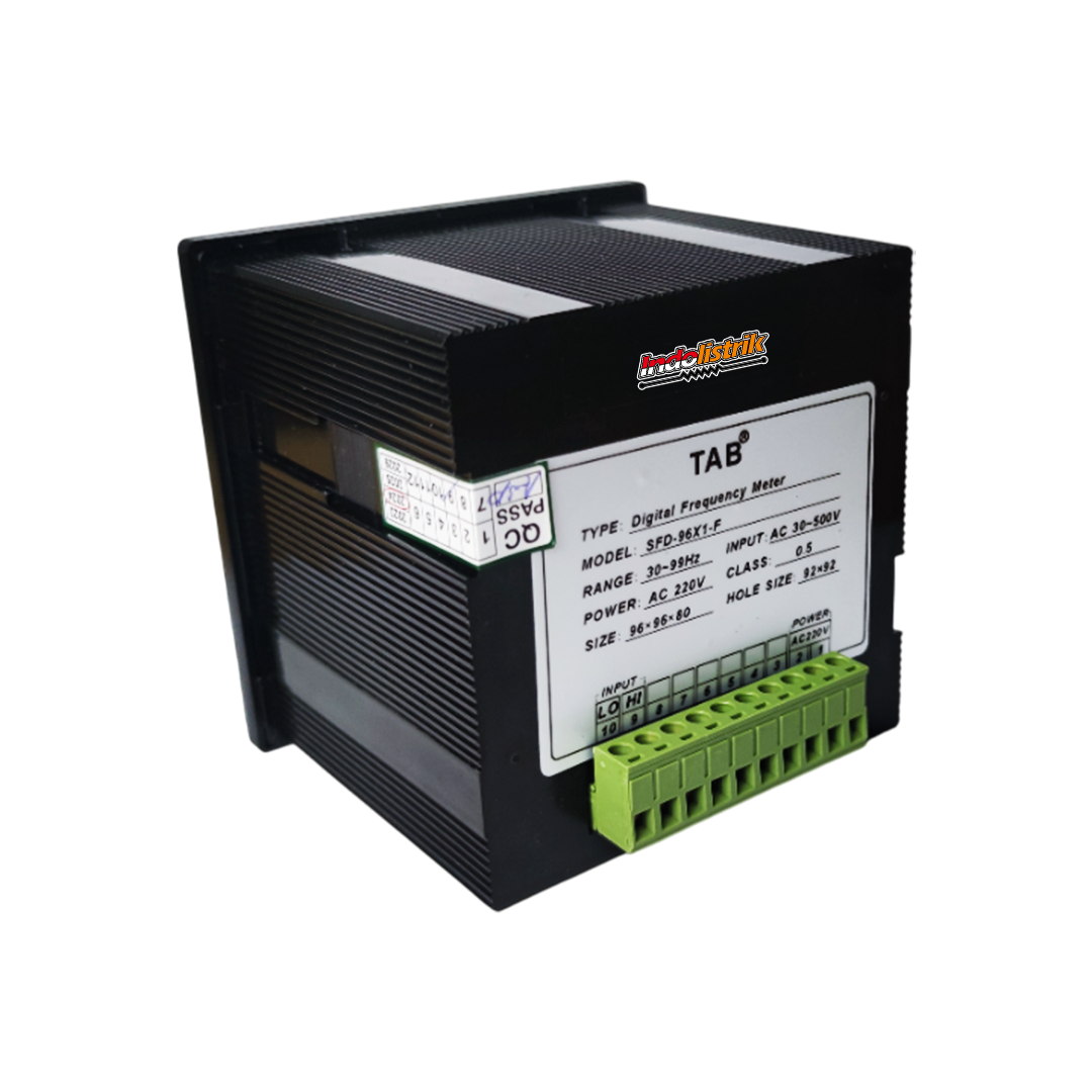 TAB Digital Frekuensi meter / HZ Meter 96x96 30-99Hz