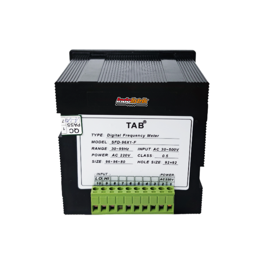 TAB Digital Frekuensi meter / HZ Meter 96x96 30-99Hz