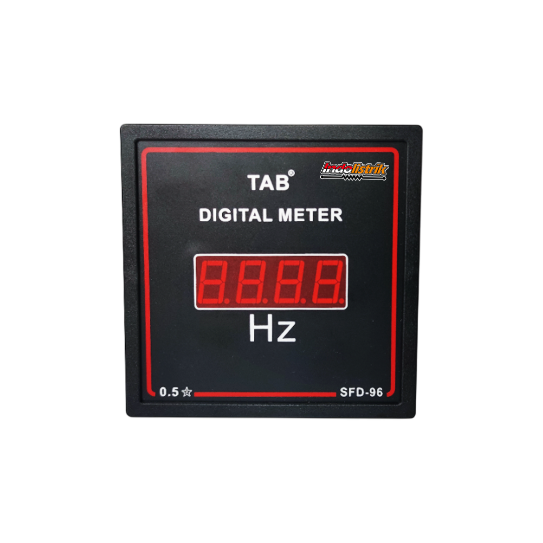 TAB Digital Frekuensi meter / HZ Meter 96x96 30-99Hz