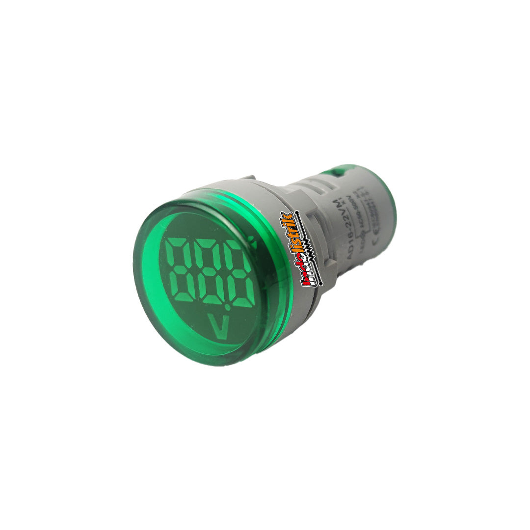 Lampu Indikator Panel LED 22mm Hijau AC 50-500V Pilot Lamp TAB