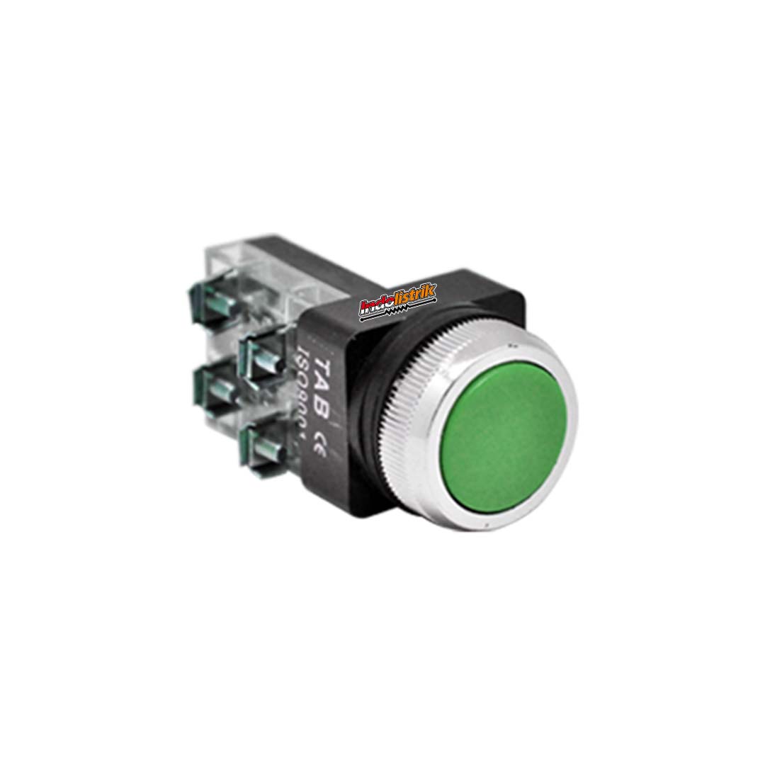 TAB Push Button LAY4-BA31 Hijau