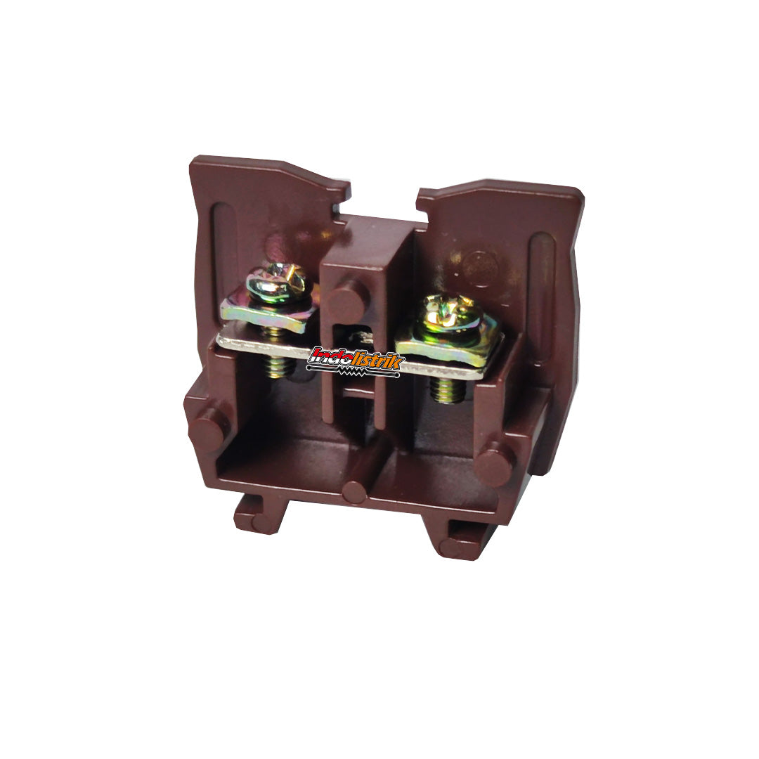 TAB Terminal Block TR 10 Coklat (model Kasuga)