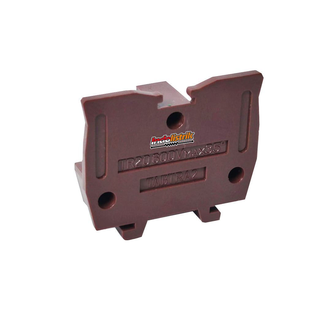 TAB Terminal Block TR 20 Coklat (model Kasuga)