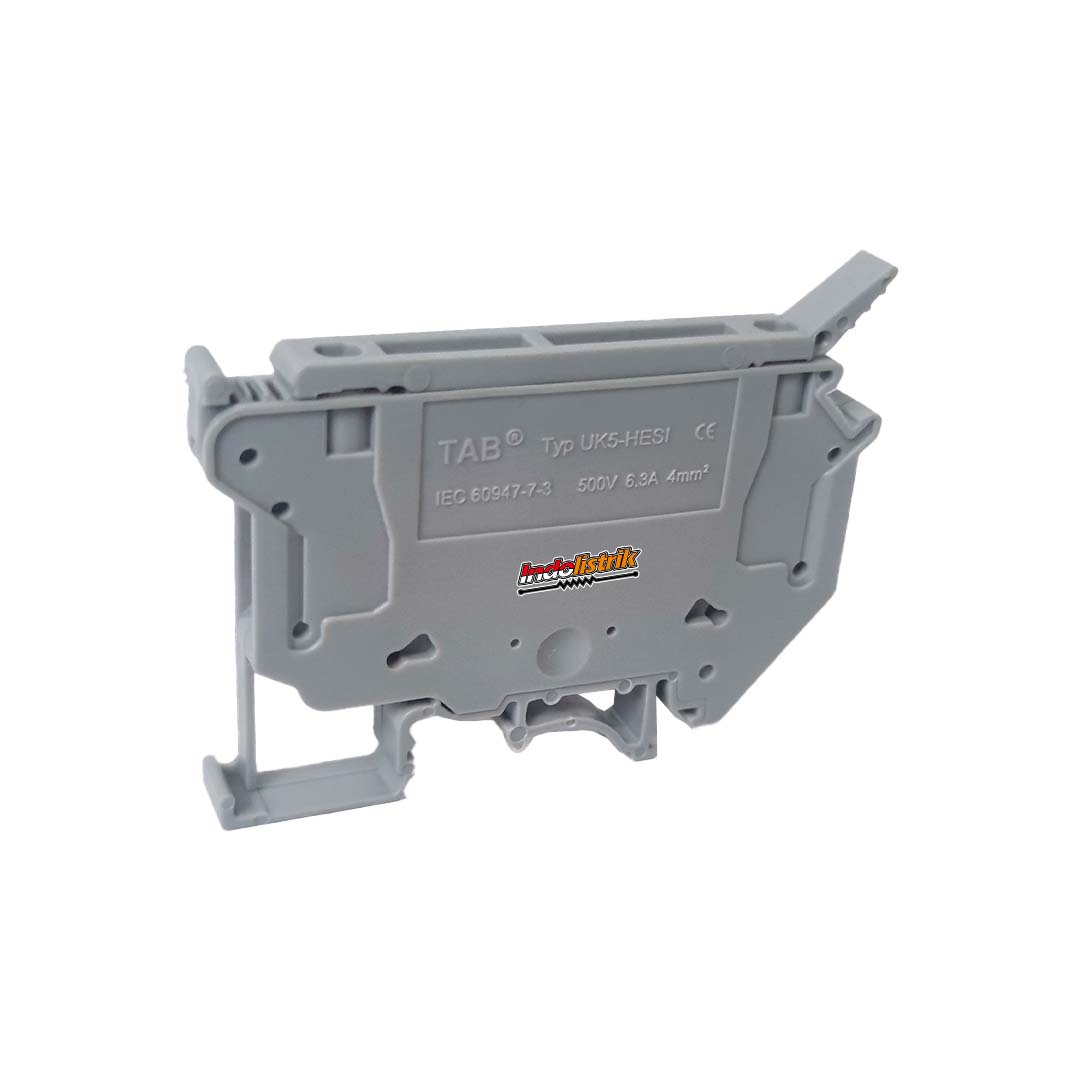 Terminal Block Sekring TAB UK5-HESI Fuse DIN Rail Panel