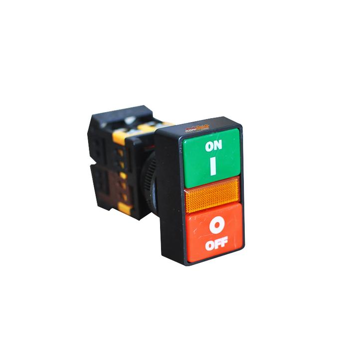 Double Push Button Lamp TAB 30mm PPBB-30N