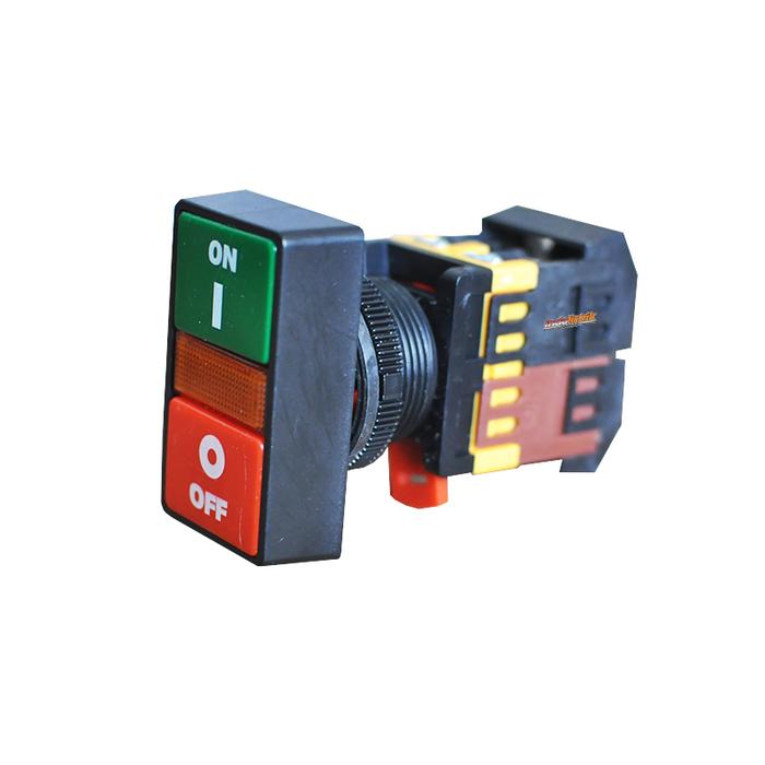 Double Push Button Lamp TAB 30mm PPBB-30N