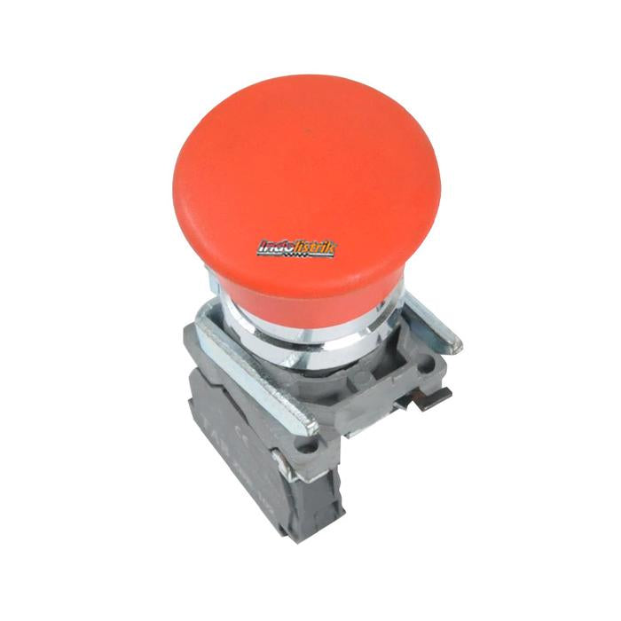 TAB Emergency Push Button Spring Return LAY4-BC42 Merah