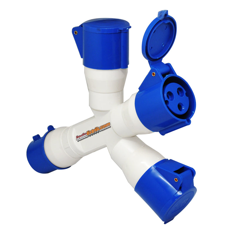 TAB Industrial Plug dan Socket Cabang 3 Type 1023 ( 3Pin x 32 Amp )