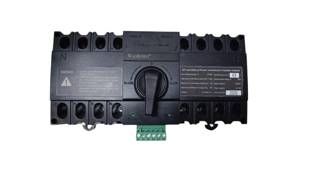 Wisenheimer Change Over Switch 4 Pole 630 Ampere Motorized Ohm Saklar ATS