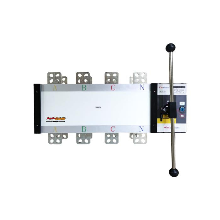 Wisenheimer Change Over Switch 4 Pole 1000 Ampere COS Motorized Ohm Saklar