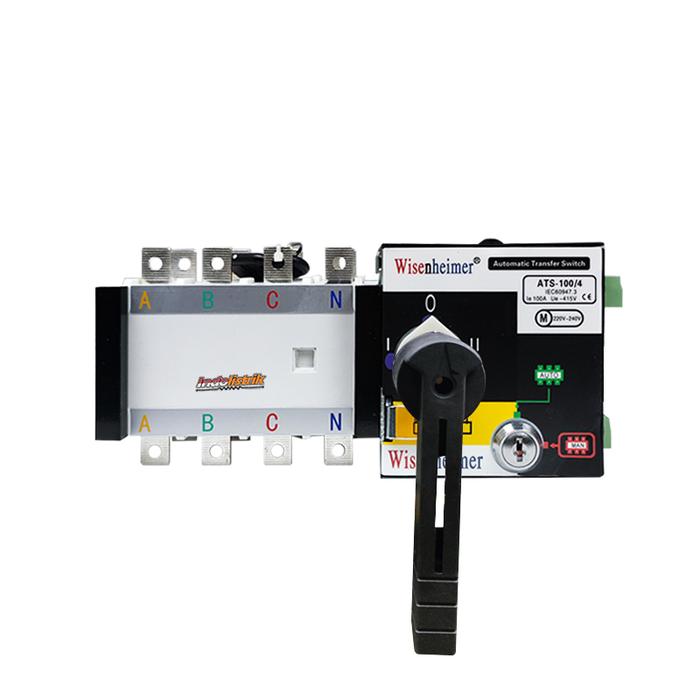 Wisenheimer Change Over Switch 4 Pole 100 Ampere COS Motorized Ohm Saklar