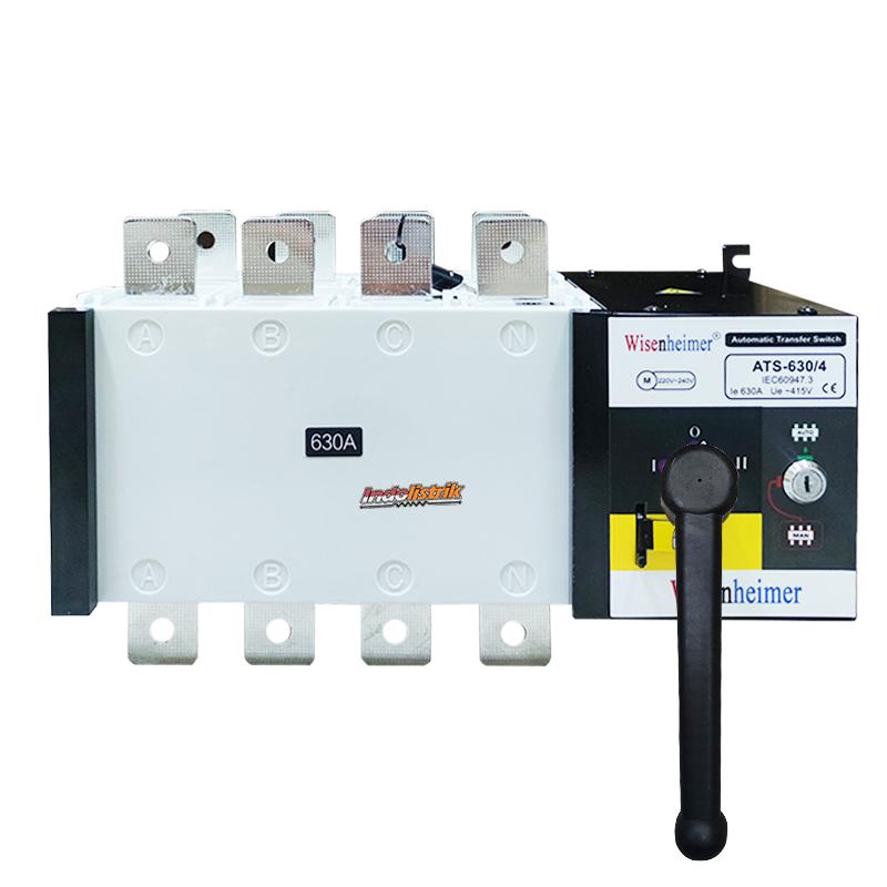 Wisenheimer Change Over Switch 4 Pole 630 Ampere COS Motorized Ohm Saklar
