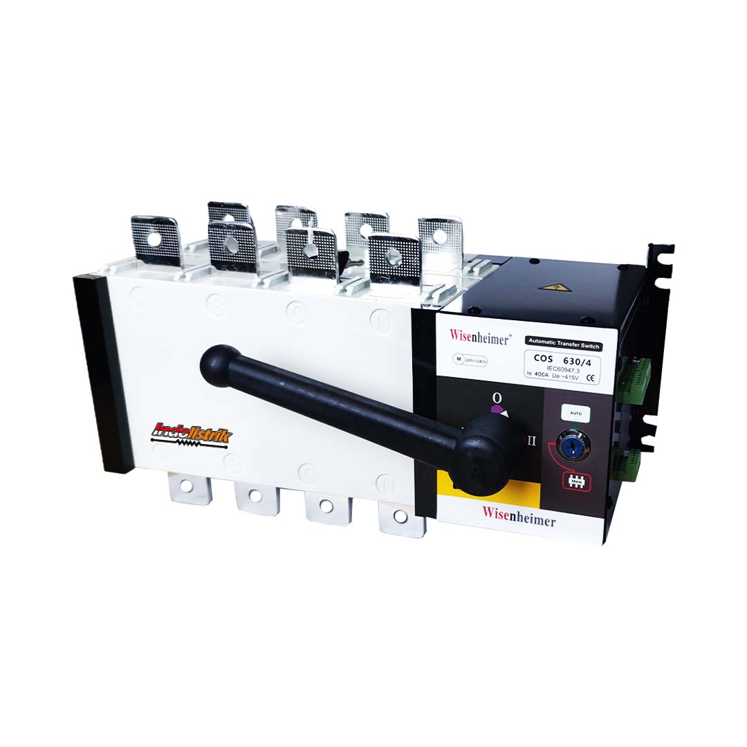 Wisenheimer Change Over Switch 4 Pole 630 Ampere COS Motorized Ohm Saklar
