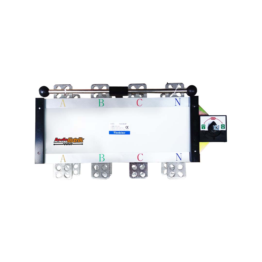 Wisenheimer Change Over Switch 4 pole 1000 Ampere Ohm Saklar COS Manual