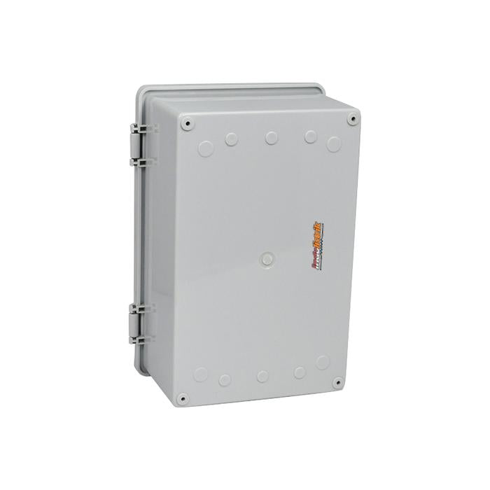 Durabox Box Panel Plastik ABS 190x290x140 mm Abu-abu Lengkap Base Plate