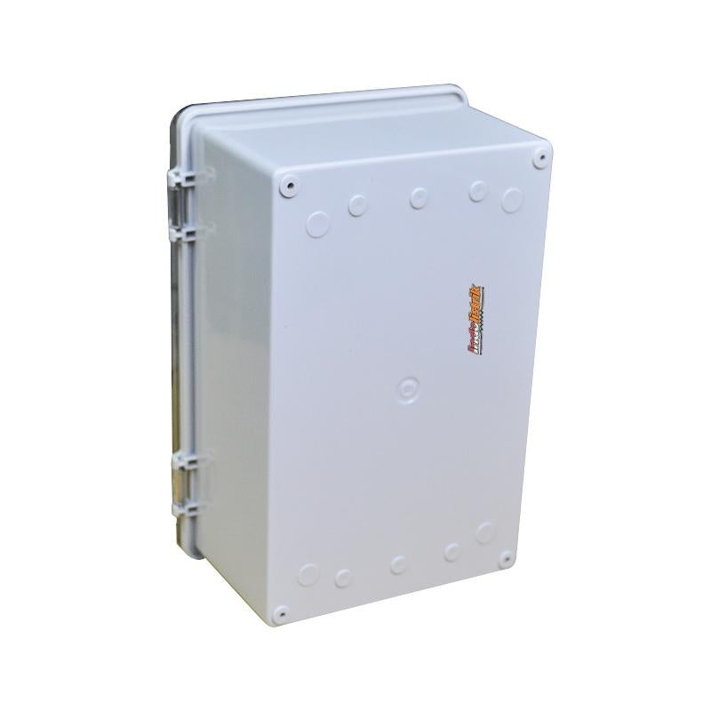 Box Panel Plastik ABS 190x290x140 mm Transparant + Base Plate Durabox