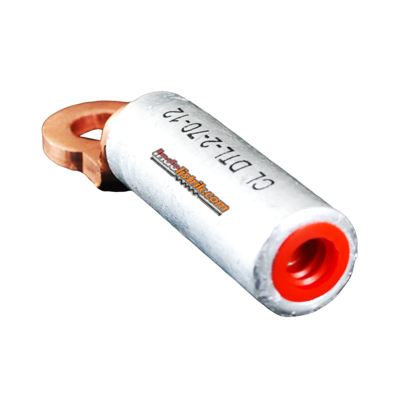 CL Kabel Skun Bimetal DTL 2 70mm Lubang Baut M12