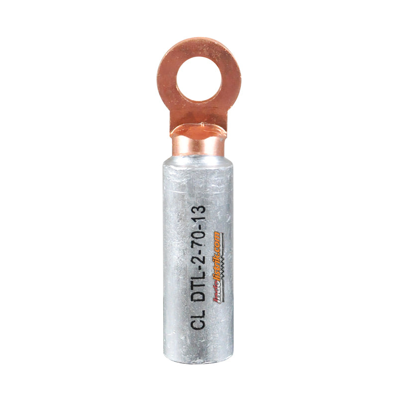 CL Kabel Skun Bimetal DTL 2 70mm Lubang Baut M13