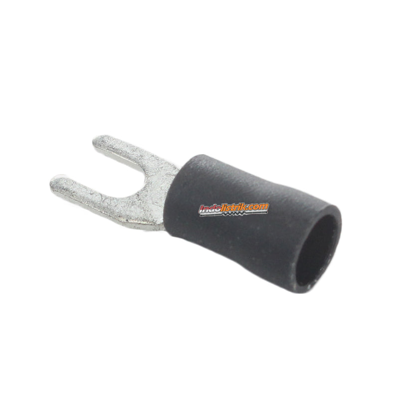 CL Kabel Skun Garpu Isolasi / YF 5.5 - 4 Hitam
