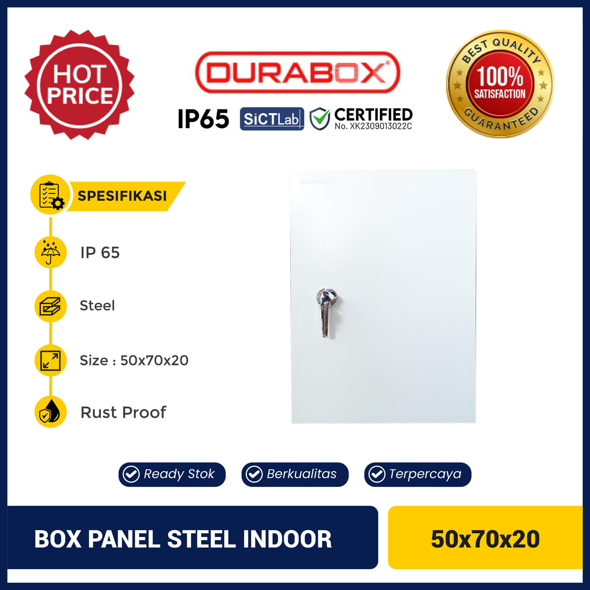 Durabox Panel Indoor Wall SIW 50x70x20