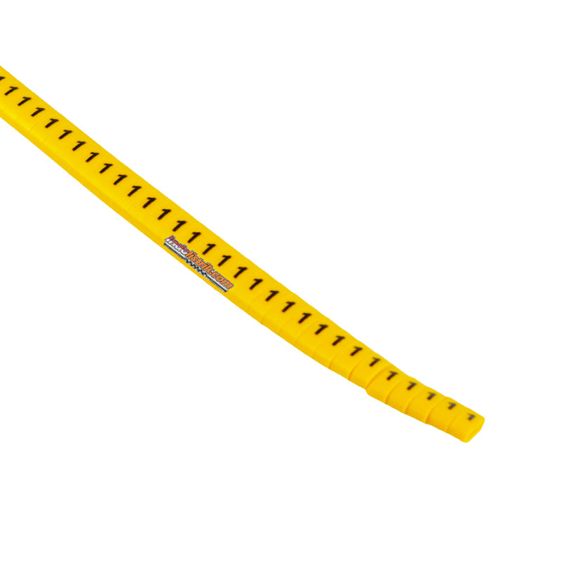 Nintoku Kabel Marker FM - 1 Angka 1 Oval Kuning