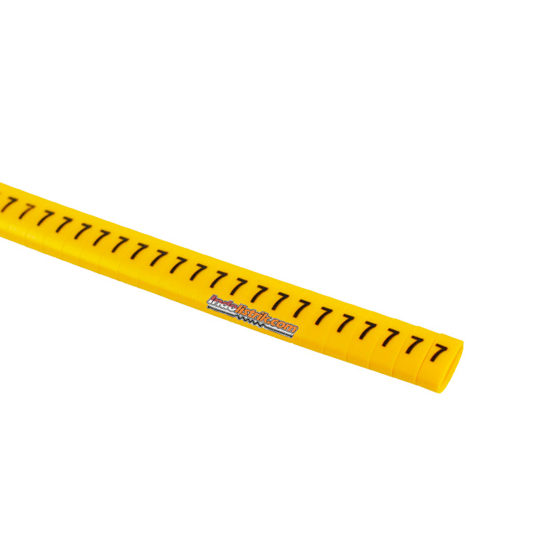 Nintoku Kabel Marker FM - 1 Angka 7 Oval Kuning