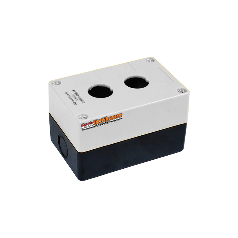 TAB Box Control 22mm 2 lubang putih